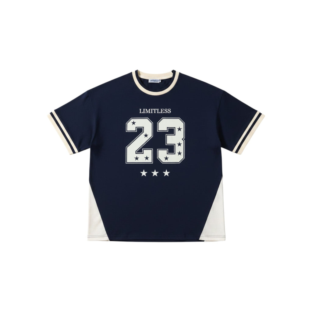 Limitless Graphic Print Oversized Jersey T-Shirt