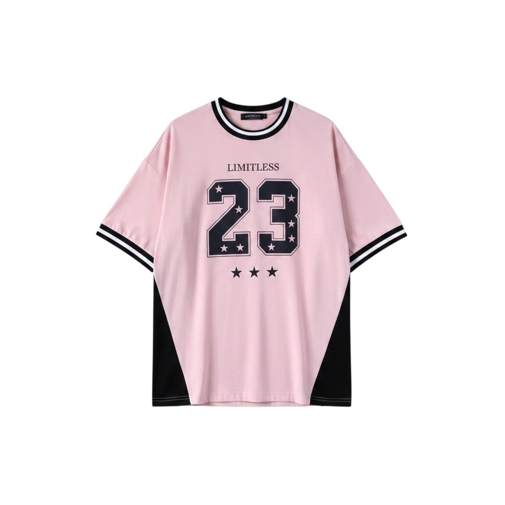 Limitless Graphic Print Oversized Jersey T-Shirt