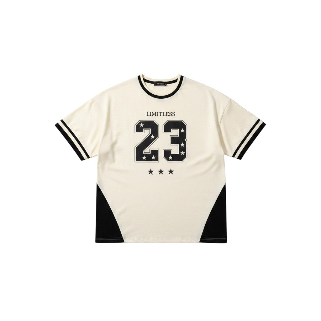 Limitless Graphic Print Oversized Jersey T-Shirt