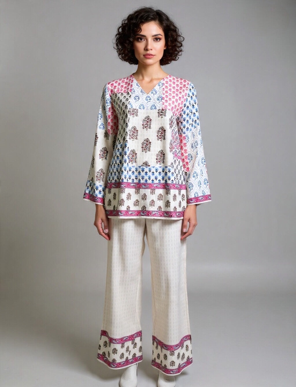 Floral Pattern Co-Ord Suit