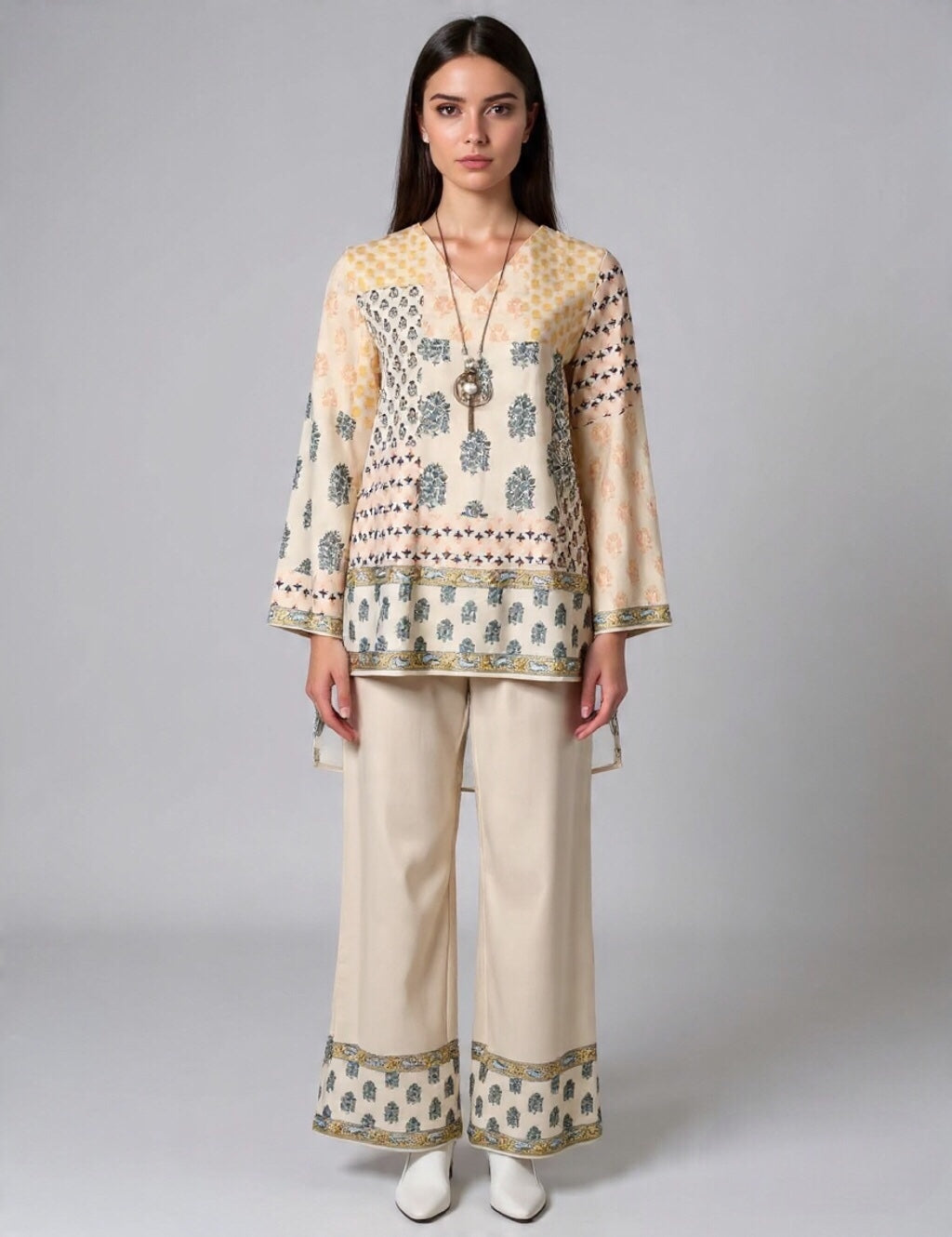 Floral Pattern Co-Ord Suit