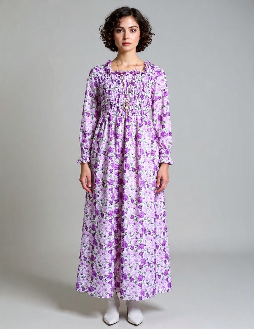 Floral Long Dress