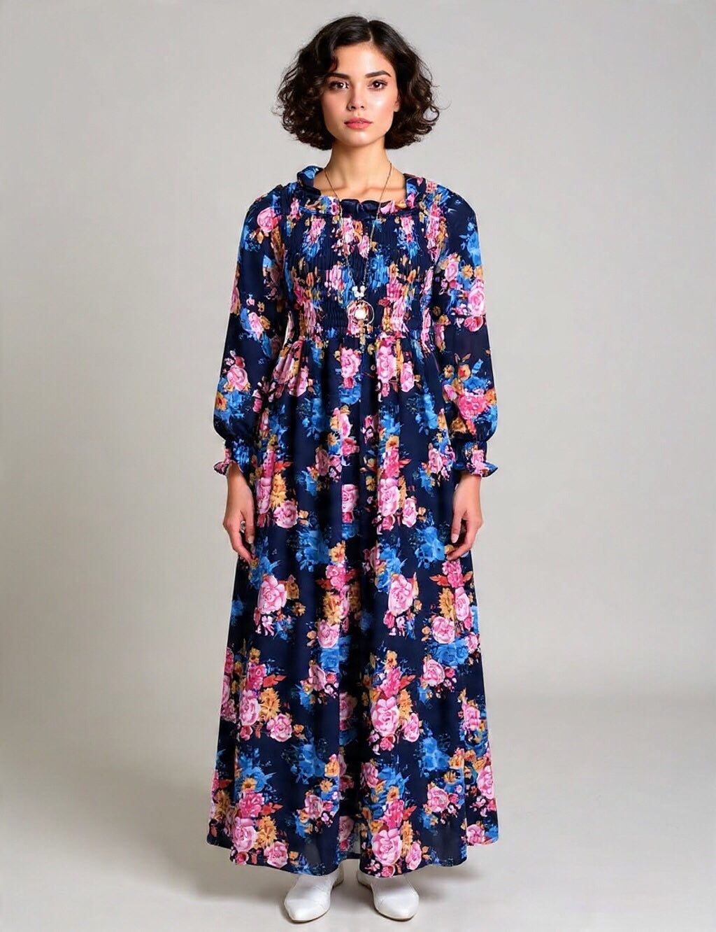 Floral Long Dress