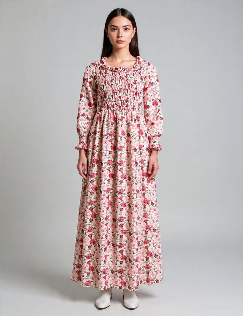 Floral Long Dress