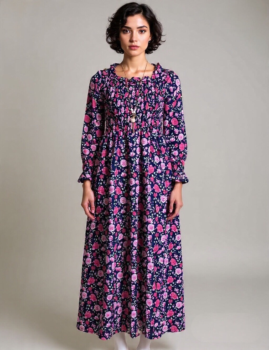 Floral Long Dress